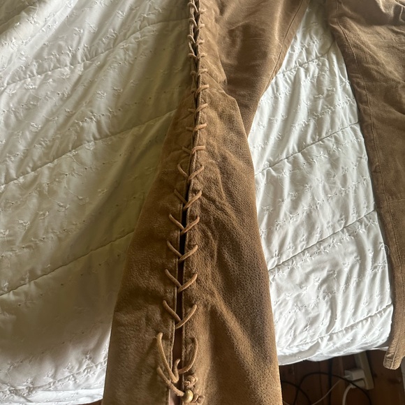 Suede y2k vintage mudd pants - Picture 6 of 6